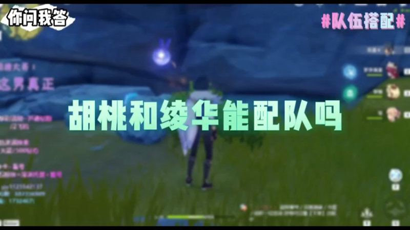 【原神】你玩的-胡桃和绫华能配队吗