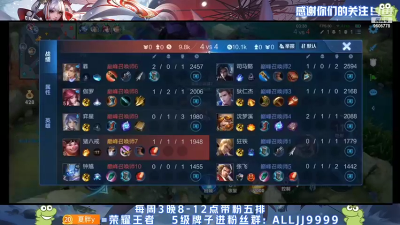 【2022-04-26 22点场】YTG夏天：月底守榜冲冲冲！