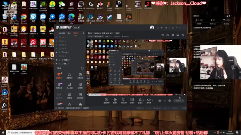 【2022-04-26 19点场】是希文吖丶：【希文】渐渐成长 温柔 安静 努力
