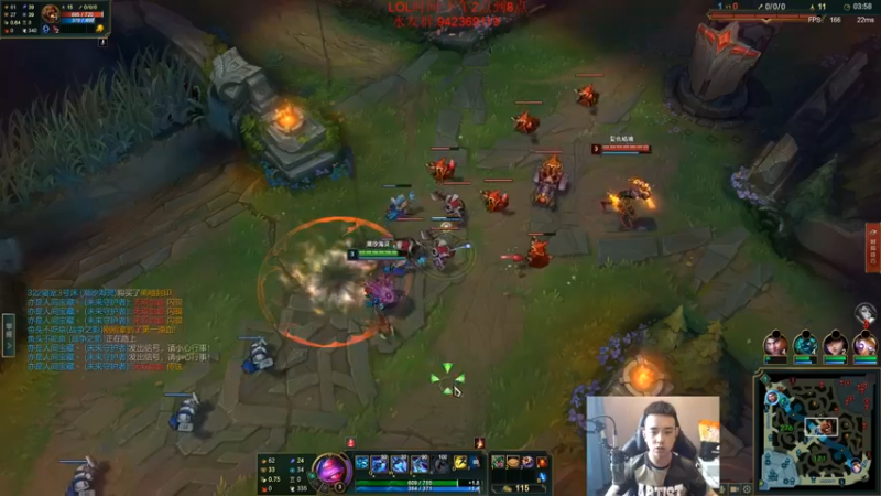 【2022-04-28 15点场】LOL丶摇摆：绝活小鱼人教学局嘎嘎乱杀!