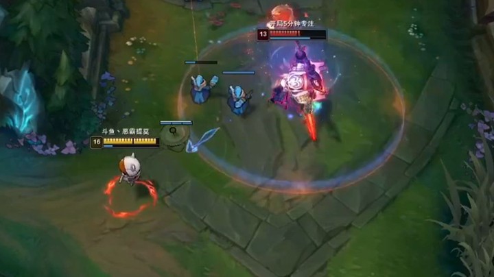 恶霸提莫对线虎神武器，虎宝学聪明了不轻易上当了