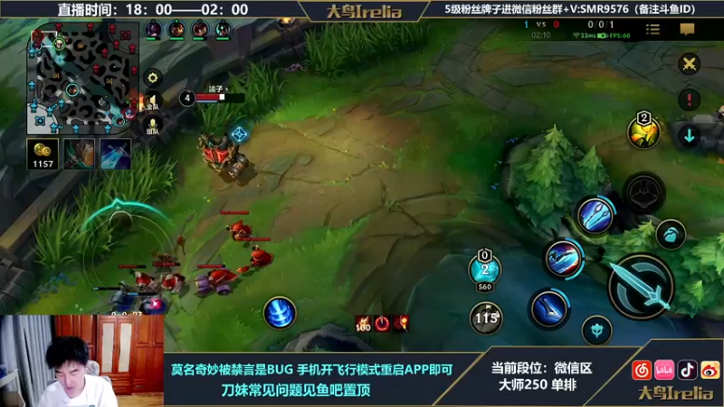 【2022-04-27 22点场】大鸟Irelia：版本答案帮水友上王者