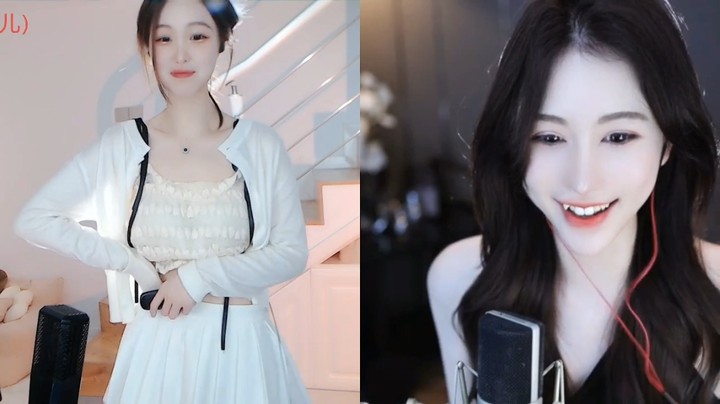 呆妹二台美女曼瑶直播连麦真好看啊