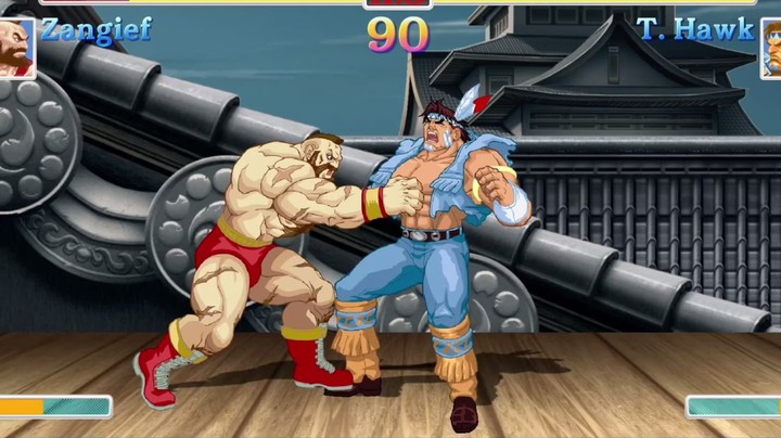 终极街霸2：找到儿时街机厅混战的快乐感觉，老桑对战飞鹰