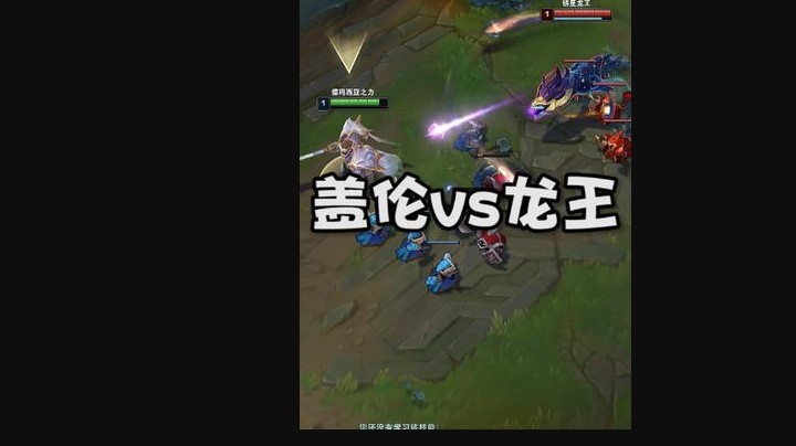 中单掠食者盖伦vs龙王绝活哥