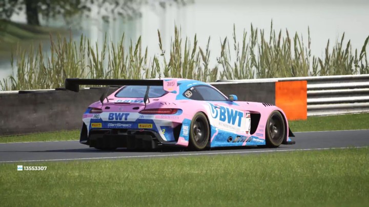 《神力科莎竞速》奥顿公园赛道梅赛德斯 AMG GT3