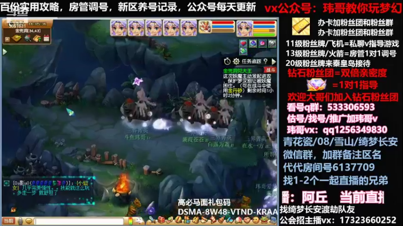 【2022-04-29 16点场】玮哥爱梦幻：蒹葭苍苍从零飞升-送攻略