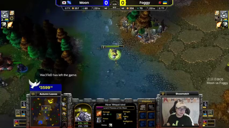 【TED出品】Showmatch Moon vs Foggy 上 吹风对抗大恶魔
