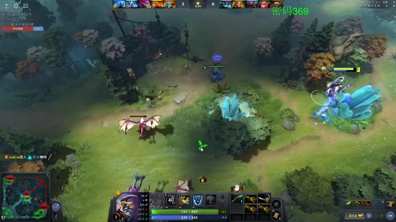 我在斗鱼看龚建ZSMJ直播DOTA2
