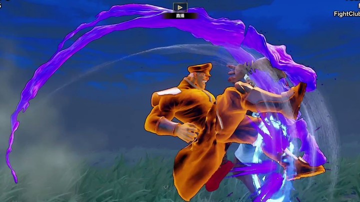 街霸5：钢头娃C组胜者组决赛直播录制，国内顶尖拜森VS顶尖长手