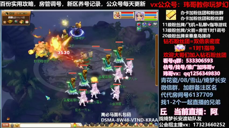 【2022-04-30 14点场】玮哥爱梦幻：蒹葭苍苍从零飞升-送攻略