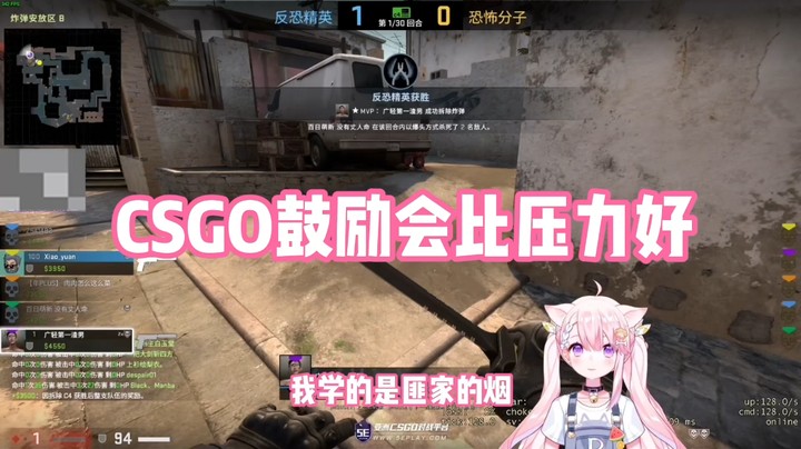 【肉肉】CSGO鼓励会比压力好