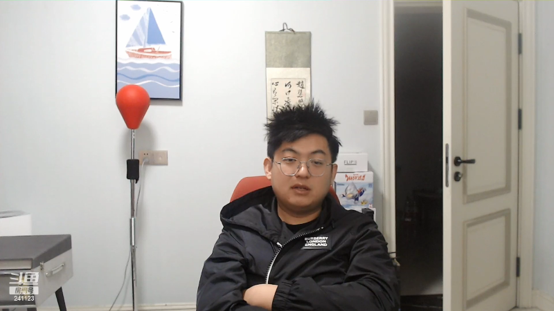 我在斗鱼看火力堂主直播户外