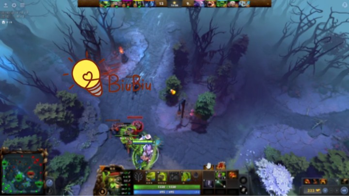 美滋滋dota2四号位屠夫躺赢时刻，中单影魔打穿了对面召唤者卡尔好像是，3冥界亚龙毒龙纯团队装，1隐刺隐形刺客还以为没了5拉比克也挺飘，对面虚空假面和骨法帕格纳