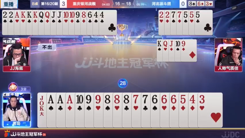 【2022-05-02 06点场】JJ斗地主官方：JJ斗地主2V2擂台赛