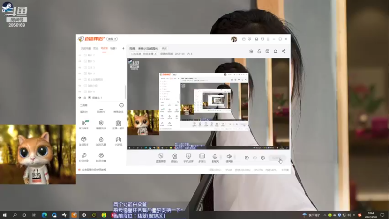 【2022-04-28 18点场】很嗯的雨薇：雨薇：来咯小浣熊园长