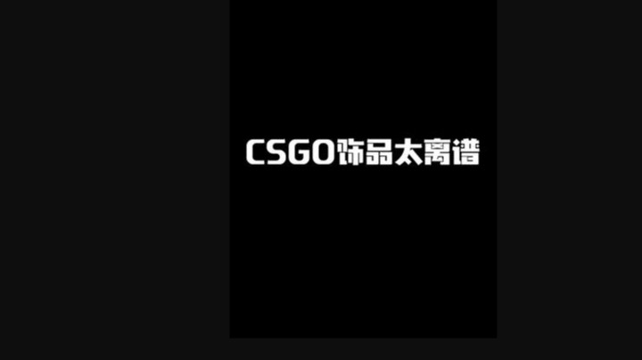 CSGO饰品太离谱