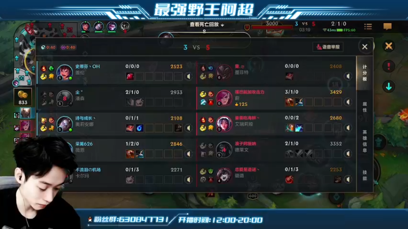 【2022-05-03 14点场】阿超cc丶：⭐阿超：免费带粉丝 速来！！