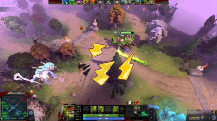 惨兮兮dota2五号位屠夫，上分就不能屠夫！唉，惨