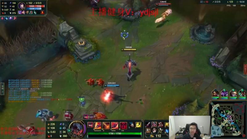 【2022-05-04 00点场】YD解说丶：YD 上单新打法