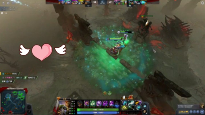 惨兮兮dota2五号位巫医全场没有生存空间的惨败时刻，3号位小小当大哥打，俩大炮竟然，纯当1打啊，2影魔1蓝猫4白虎被对面1大鱼人干爆赏金也全场标记暗牧戴泽薄葬