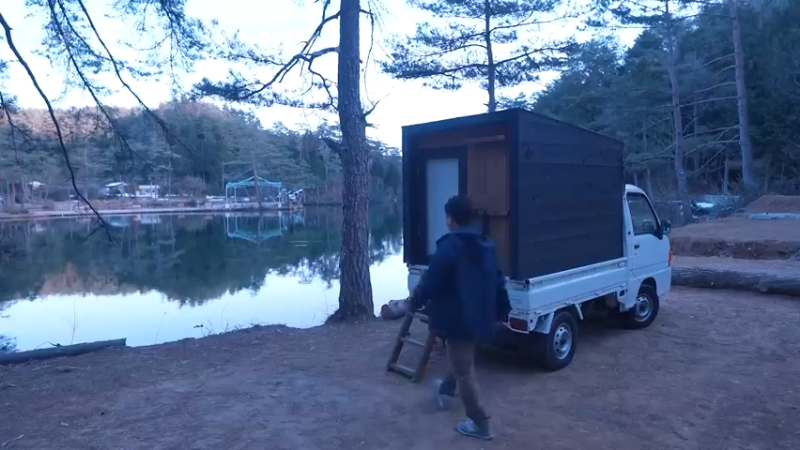 【車中泊の旅】池の畔で車中泊。ひとり孤独を楽しむ旅