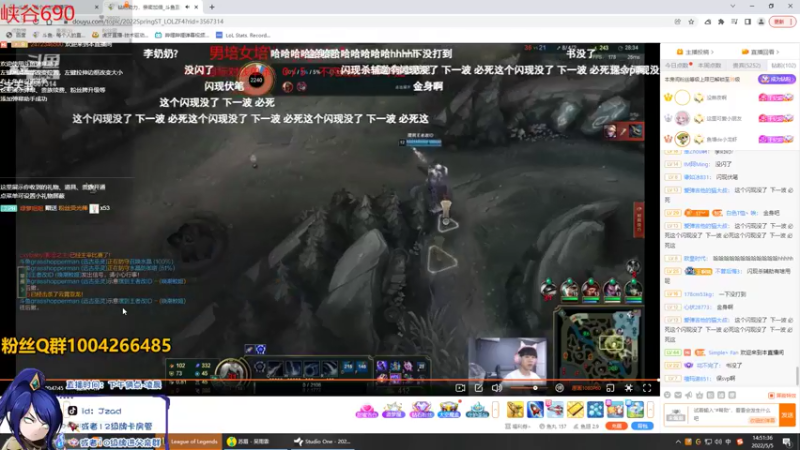 【2022-05-05 14点场】Jz0w0：峡谷1600二板斧ad