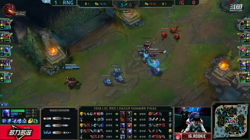 【英雄联盟】英雄联盟赛事的精彩时刻 20220506 01点场