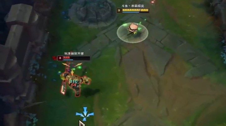 恶霸提莫：提莫打爆上单狗头的天赋召唤师技能你要不要吧