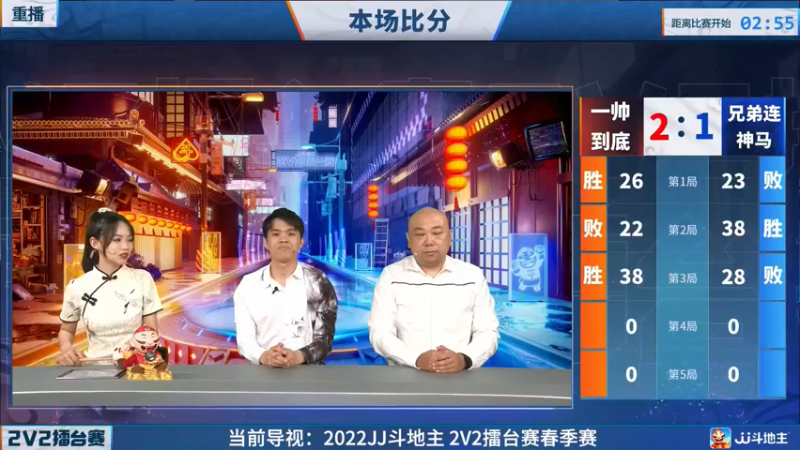 【2022-05-08 03点场】JJ斗地主官方：JJ斗地主2V2擂台赛春季赛