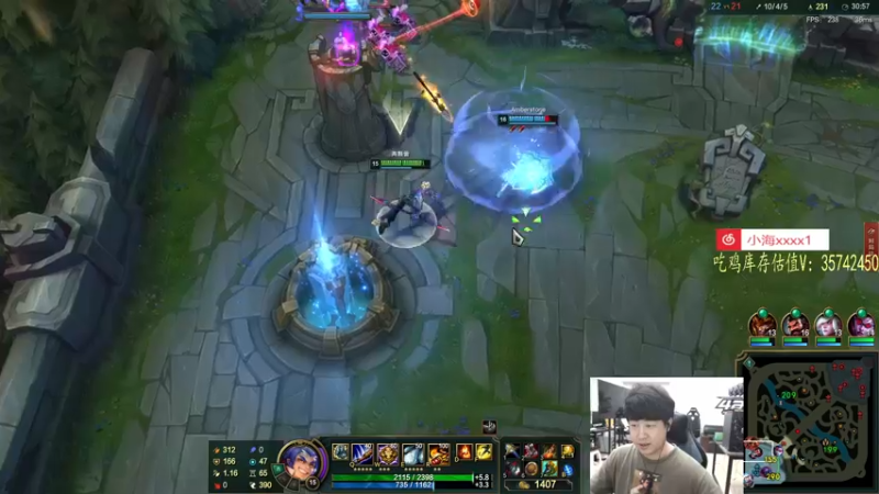 【2022-05-09 22点场】4AM小海xx丶：跟AZ电一上大师