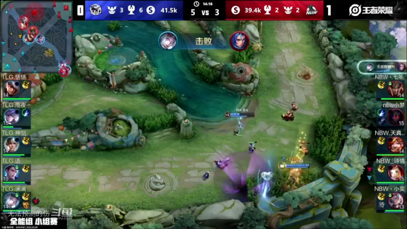 （TLG vs NBW）米皇与老马队解说