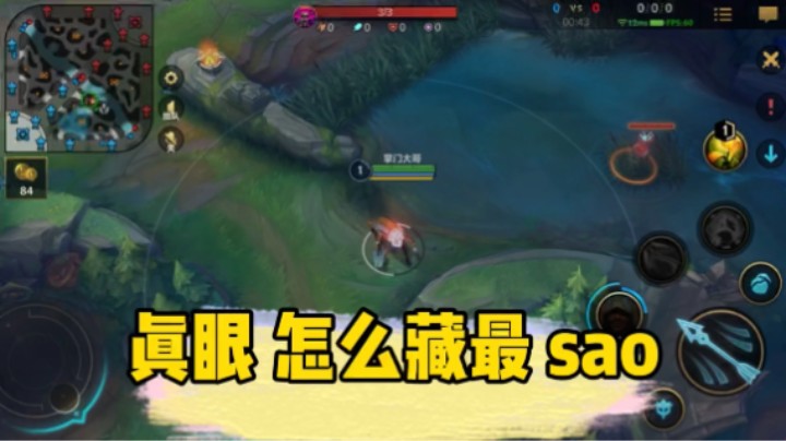 英雄联盟手游：真眼 藏的好，上分没烦恼～