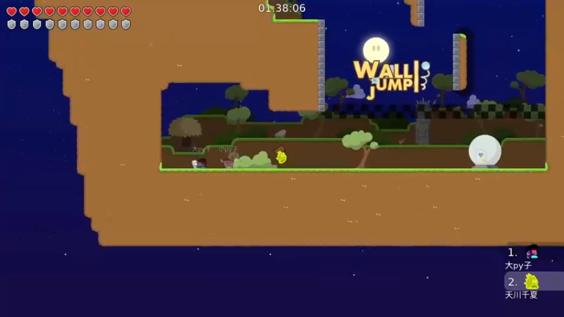 DDraceNetwork，WallJump单人8分图通关