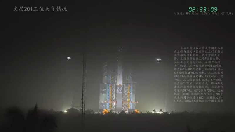 【2022-05-10 02点场】在线天文：长七送天舟
