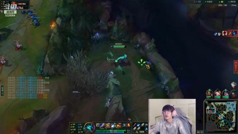 【2022-05-11 06点场】天灰灰qaq：峡谷韩服王者局 锐雯猴子冲第一