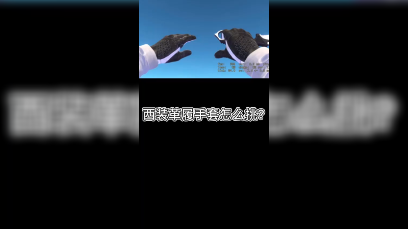 【csgo皮肤饰品】西装革履手套怎么挑？