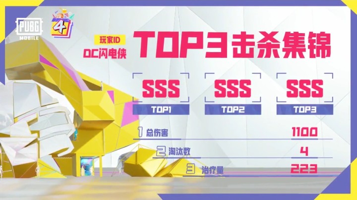 【悠悠的鱼啊不停游】吃鸡-TOP3击杀集锦