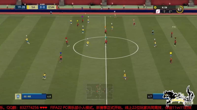 【FIFA】俱乐部联赛 ESM VS SA