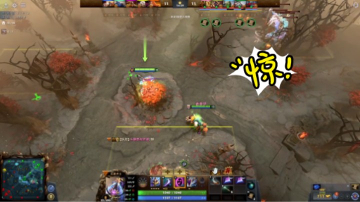 美滋滋dota2四号位沉默术士躺赢时刻，还出的dps装啧啧啧3巨牙海民2德鲁伊1小小5vs复仇之魂，对面1剑圣5召唤师卡尔4食人魔魔法师蓝胖3撼地者牛2莉娜火女