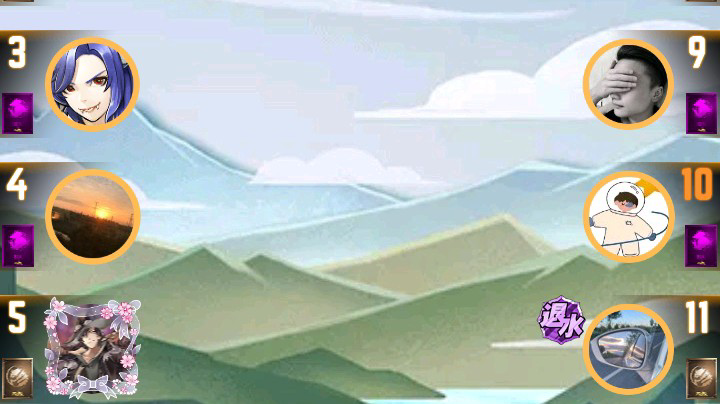 #天天狼人#花开花落