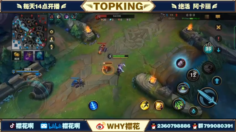 【2022-05-13 20点场】襟花啊：国一阿卡丽带粉百分百胜率