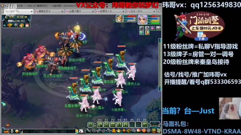 【2022-05-13 22点场】玮哥爱梦幻：蒹葭苍苍从零飞升-送攻略