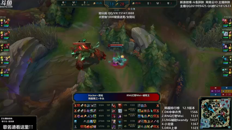 【2022-05-15 00点场】胖胖灬：胖胖OB：RNG 9-0 小组第一出线！