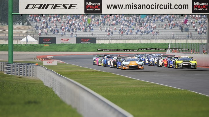 《神力科莎竞速》米萨诺赛道迈凯伦 720S GT3