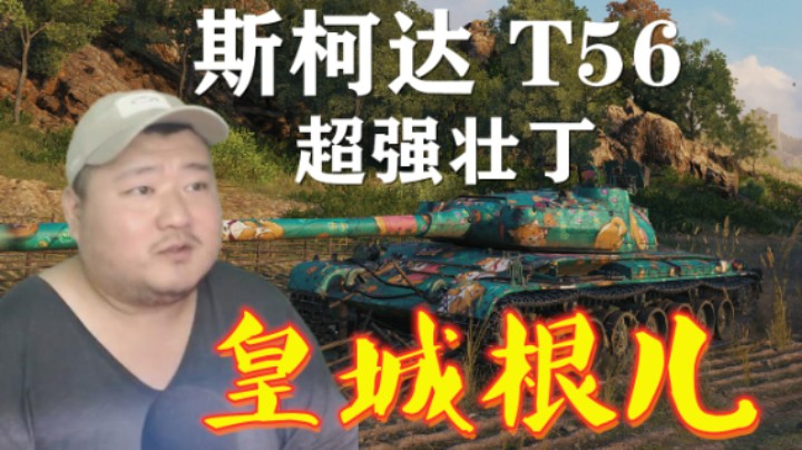 【坦克世界】压哨翻盘P46逆势挽狂澜 超强壮丁T56反守为攻