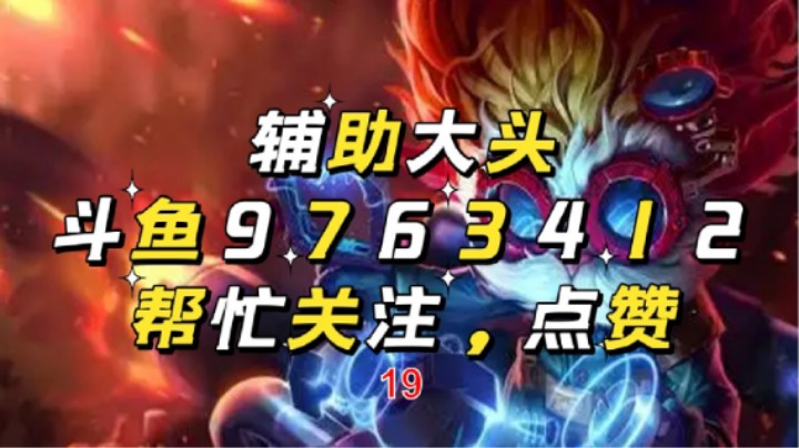 辅助大头19