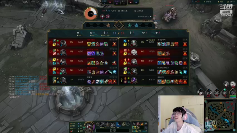 【2022-05-17 17点场】天灰灰qaq：韩服不上千分不下播