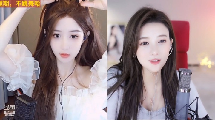 美女小姐姐能说会道真可爱啊