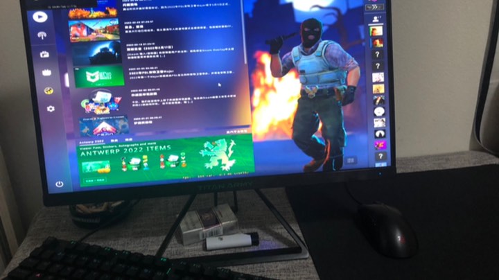 CSGO带水友的一天